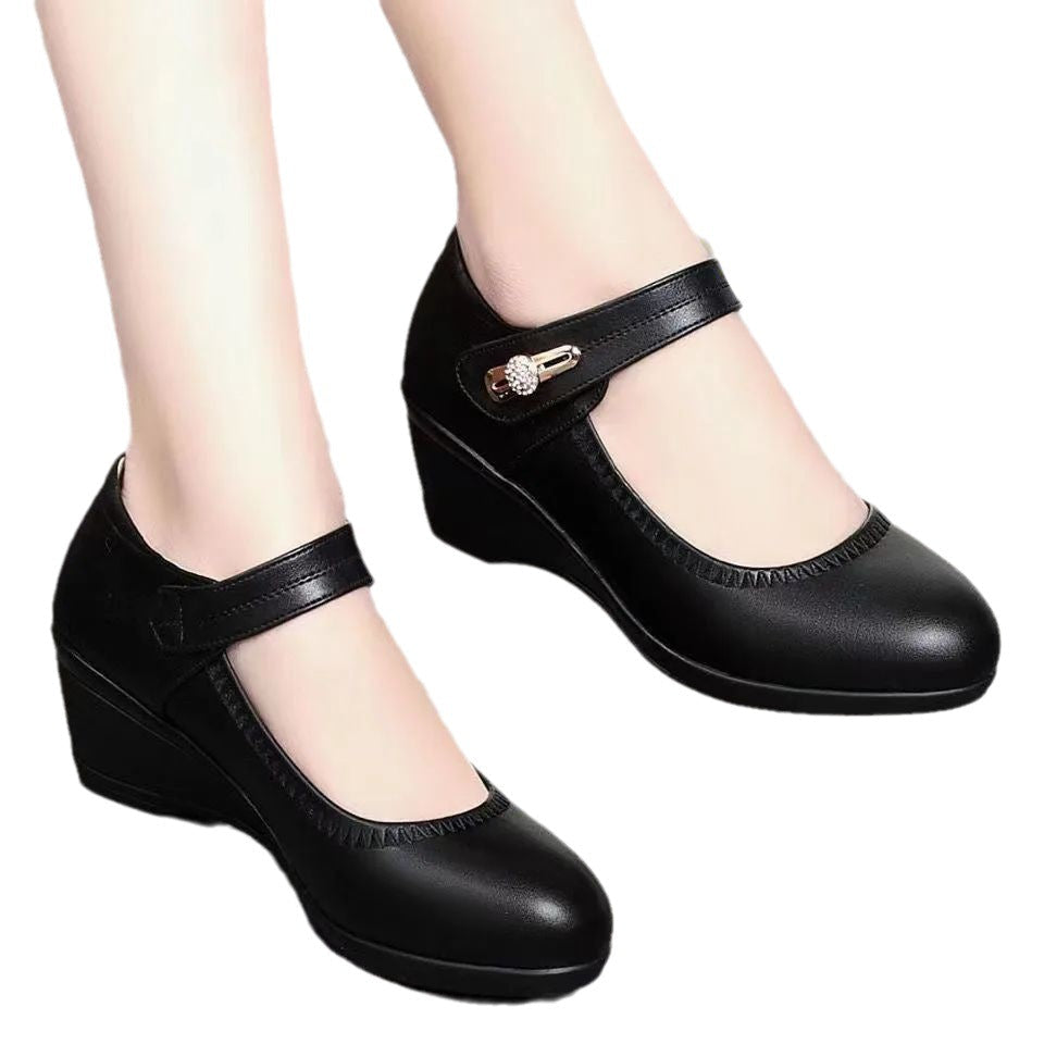 Nyxellae | Talons en cuir souple pour femmes - Talons hauts élégants