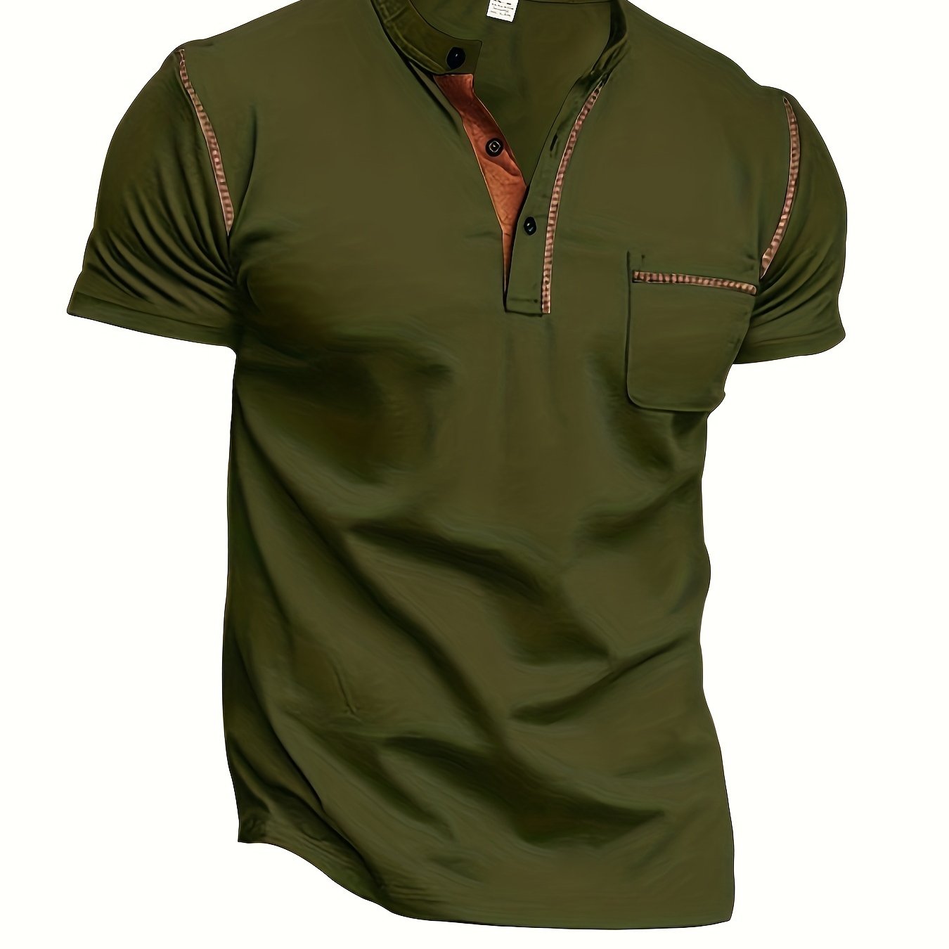 Fabrizio | Heren-T-shirt met korte mouwen - Ademend katoenen casual shirt