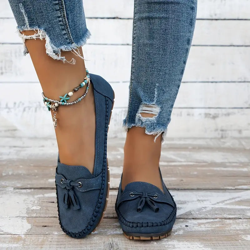 Sharina | Zachte slip-on mocassins voor dames - Lichtgewicht, ademende Casual Loafers