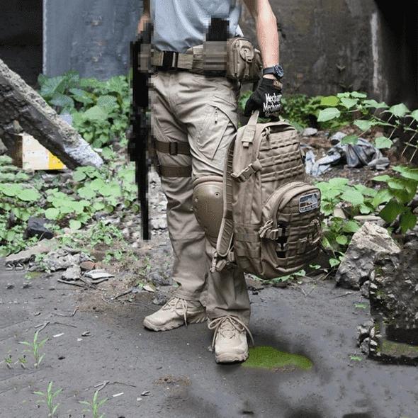 Pantalon cargo tactique Yarrow pour homme - Multipoches, idéal pour la randonnée et le travail