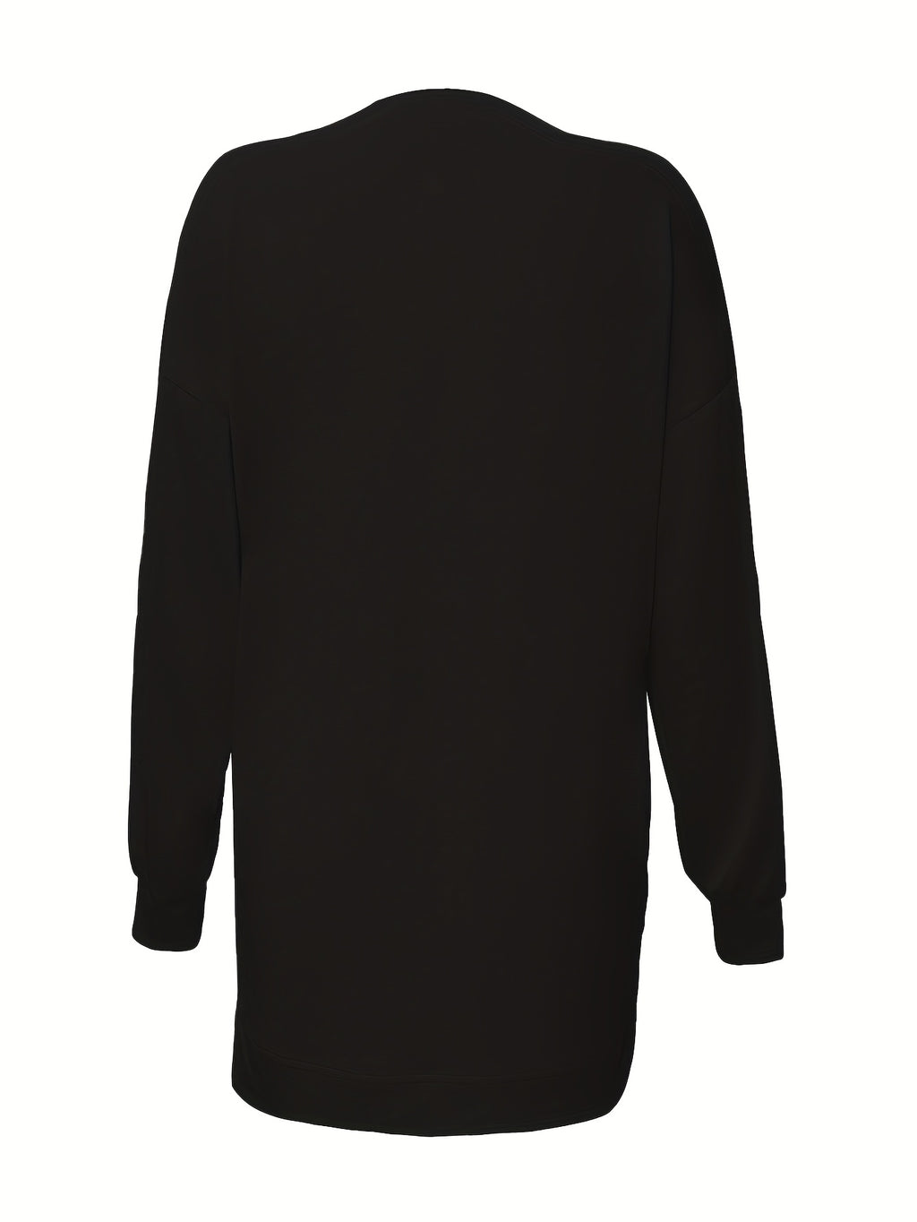Bellarose | Casual damessweatshirt - oversized trui met ritsdetail en zijsplitten