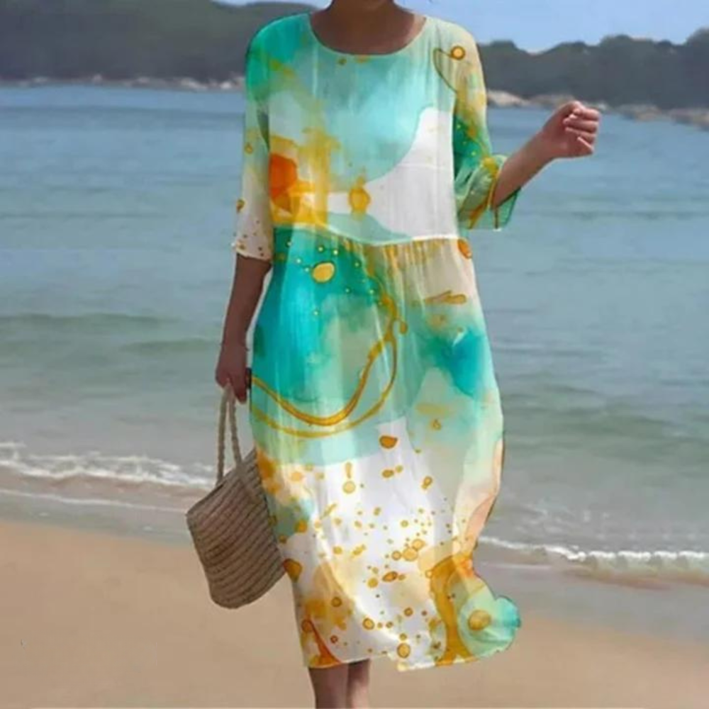 Nerissa | Lichtgewicht zomerjurk voor dames – Casual-chique, luchtige tuniekoutfit