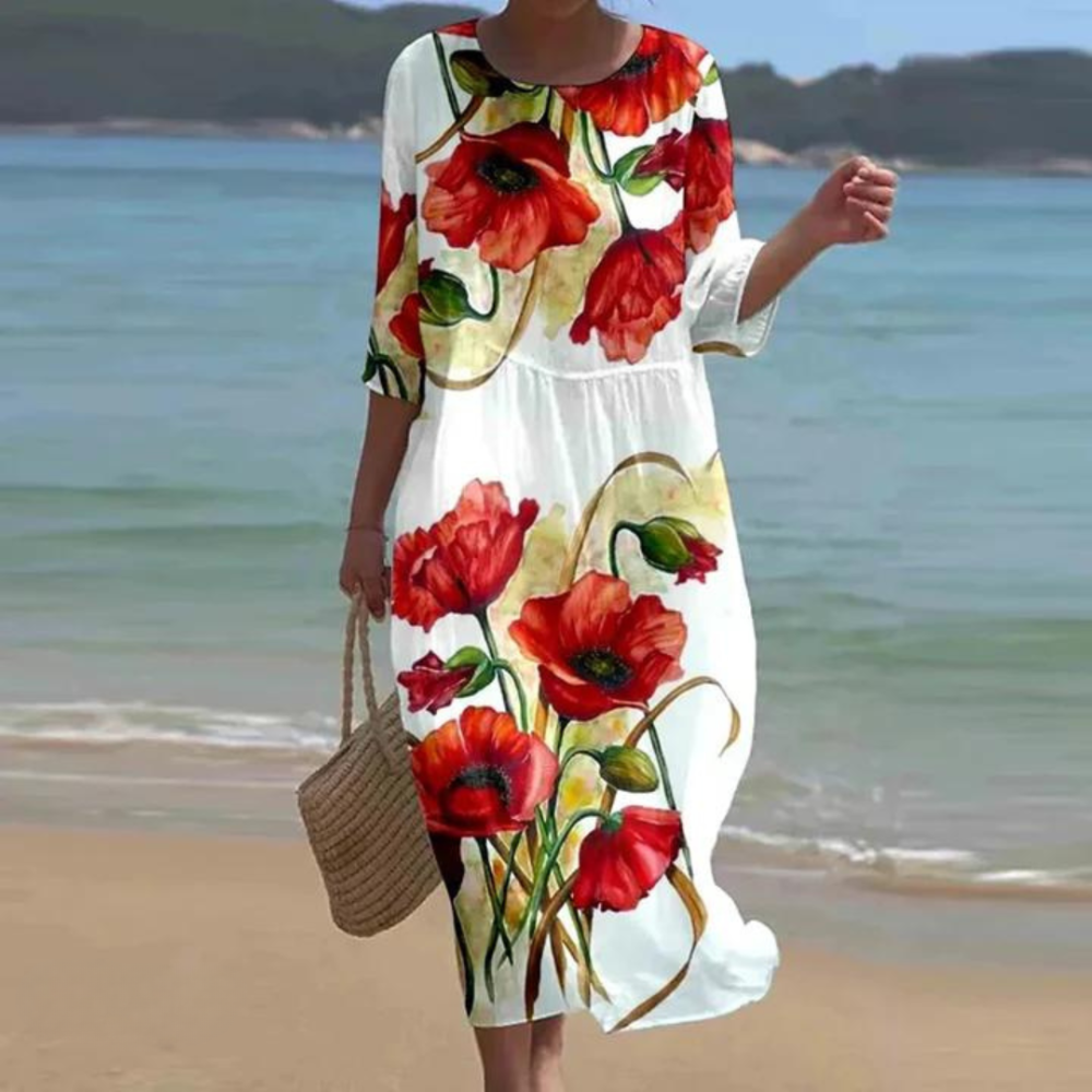 Nerissa | Lichtgewicht zomerjurk voor dames – Casual-chique, luchtige tuniekoutfit