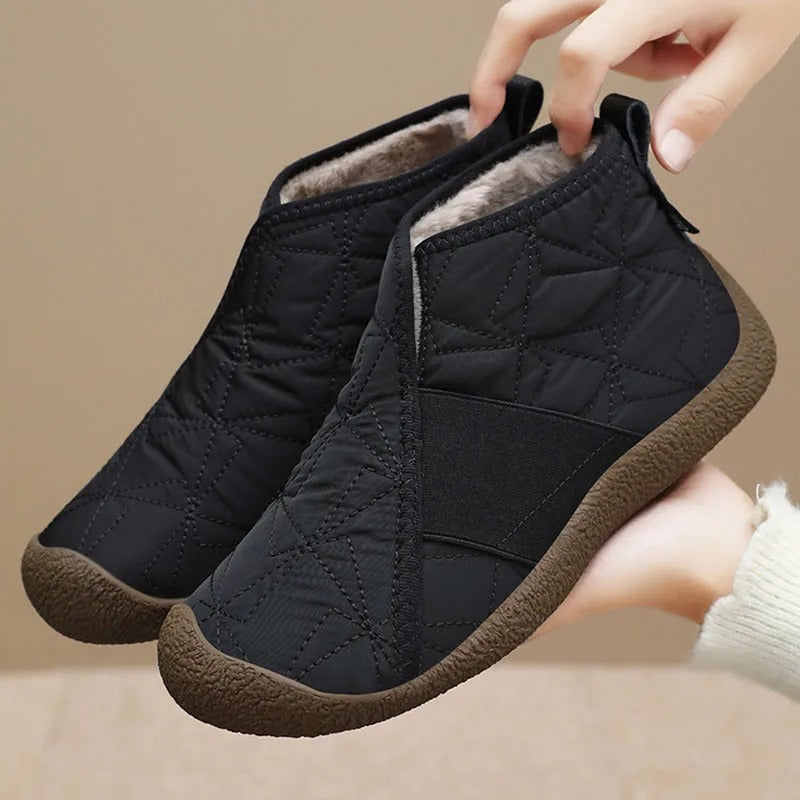 Lucius | Slip-On Sneakers & Sneeuwlaarzen voor dames - Warme, Waterdichte, Gezellige Winterschoenen