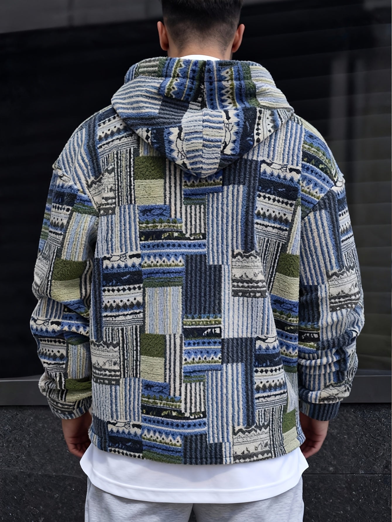 Heryn | Trendy herensweatshirt met capuchon, ritssluiting en grote zakken