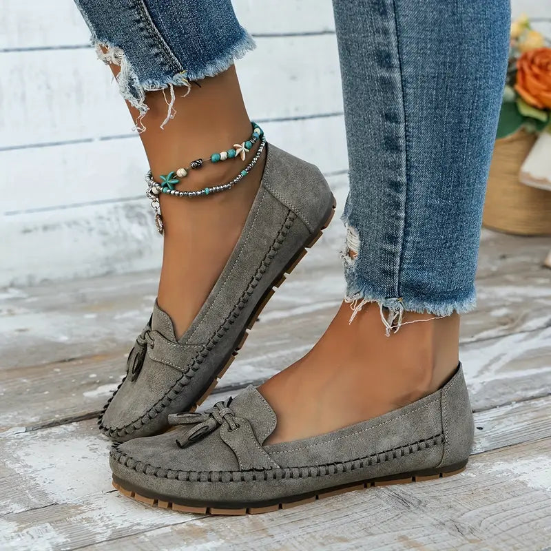 Sharina | Zachte slip-on mocassins voor dames - Lichtgewicht, ademende Casual Loafers