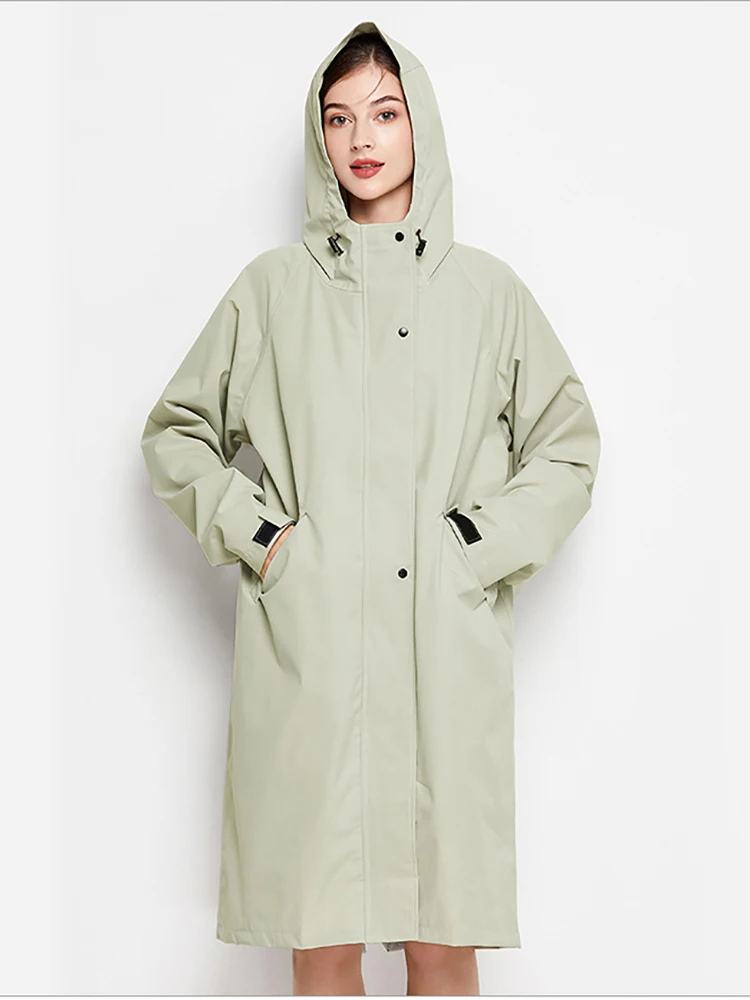 Anna | Imperméable et coupe-vent pour femme avec capuche ajustable, veste d'extérieur légère