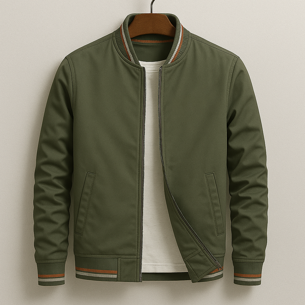 Lioren | Casual heren bomberjack - lichtgewicht Zip-Up, streetwear bovenkleding