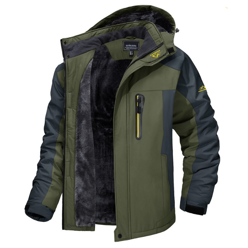 Yorven | Veste d'hiver chaude et imperméable – Veste décontractée d'extérieur pour hommes et femmes