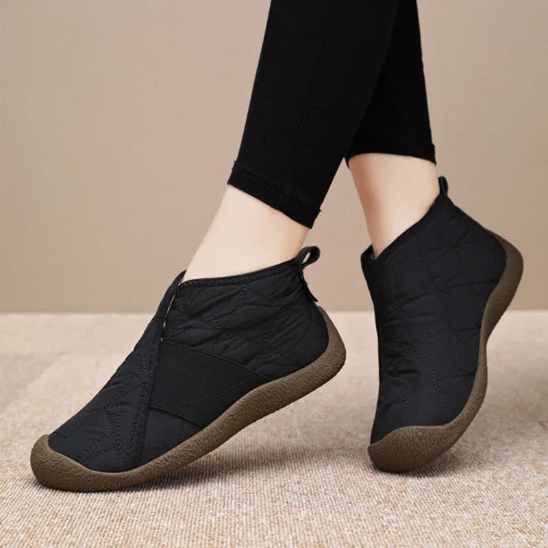 Lucius | Slip-On Sneakers & Sneeuwlaarzen voor dames - Warme, Waterdichte, Gezellige Winterschoenen