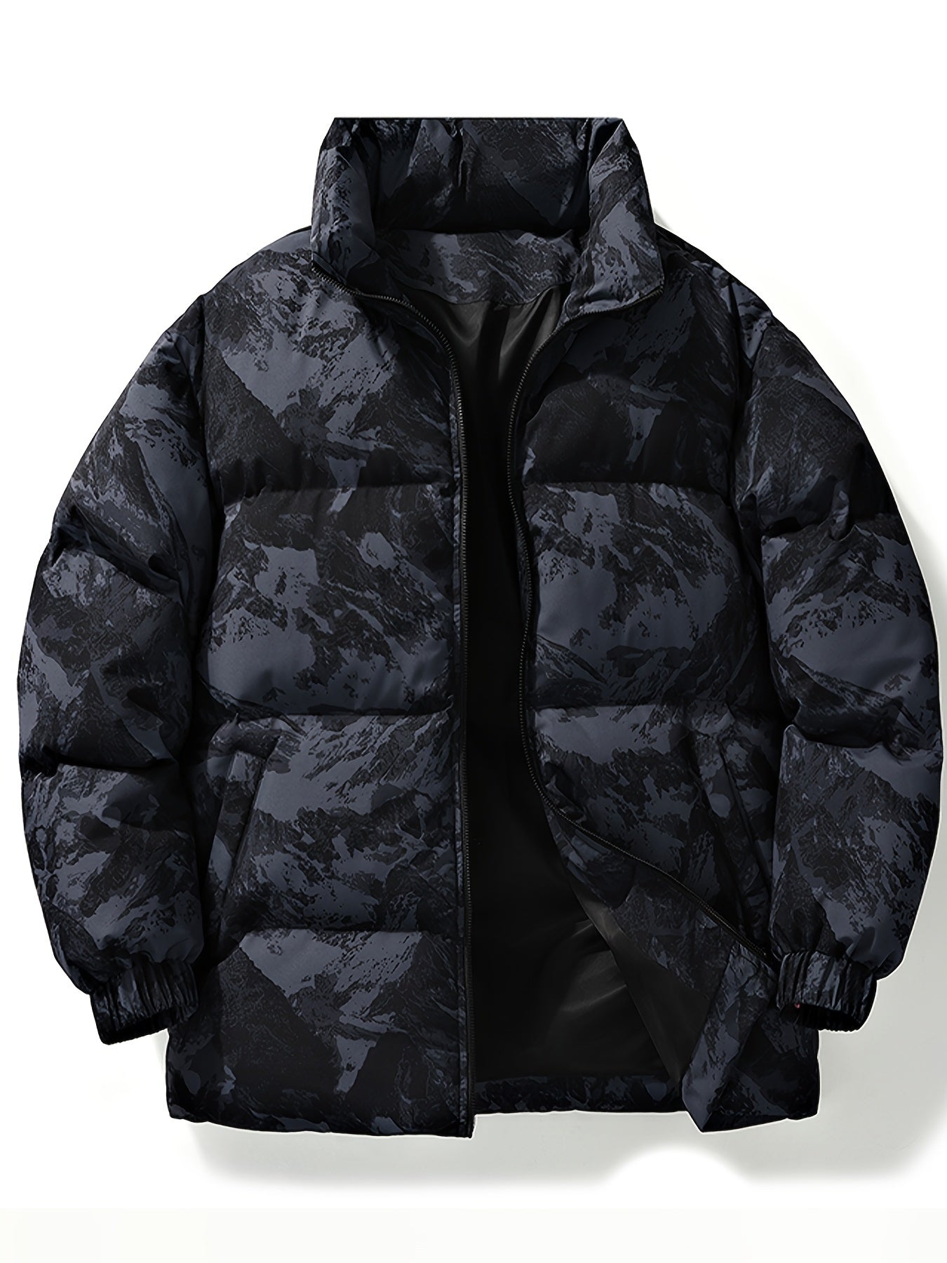 Judson | Camo-pufferjack voor heren - geïsoleerd, waterafstotend, winterjack