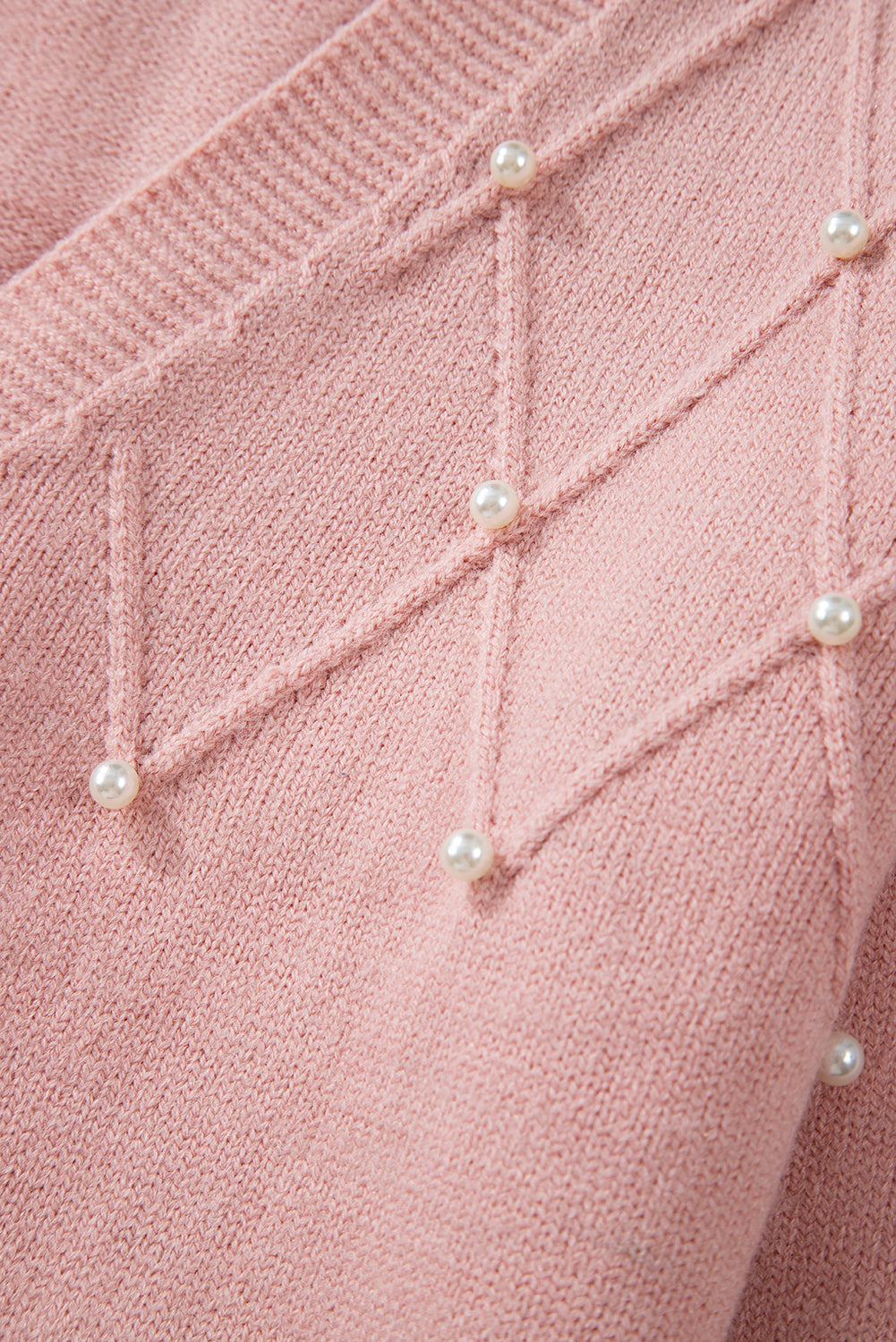 Crescenda | Elegant Cashmere Cardigan met Parel – Dames Herfst/Winter Luxe Vest