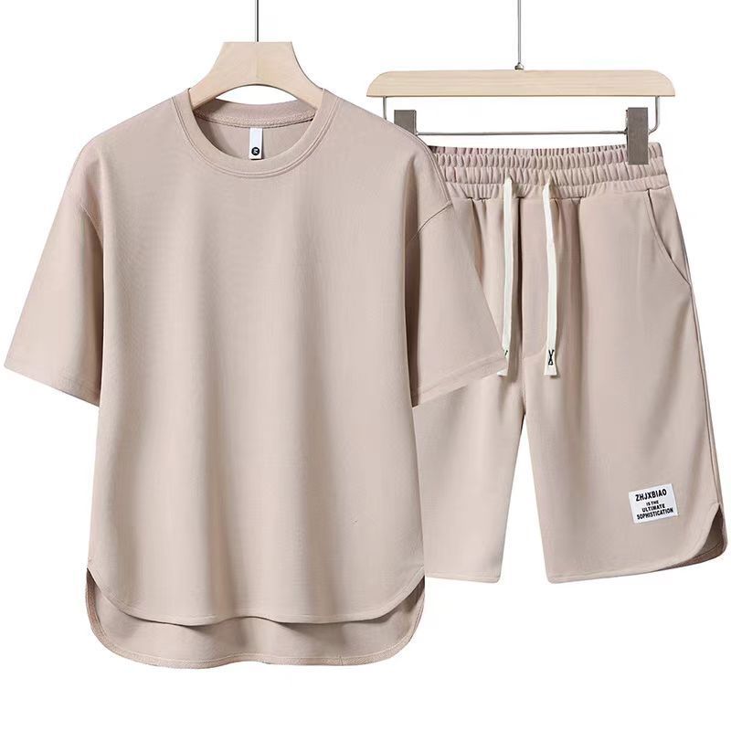 Cezary | Ensemble deux pièces homme : t-shirt et short - Tenue décontractée