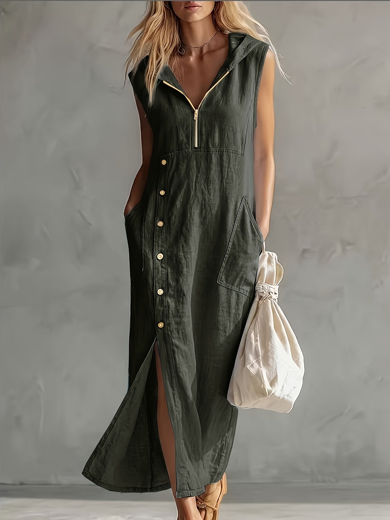 Jovyn | Zomerse casual jurk voor dames – Ruime, elegante jurk
