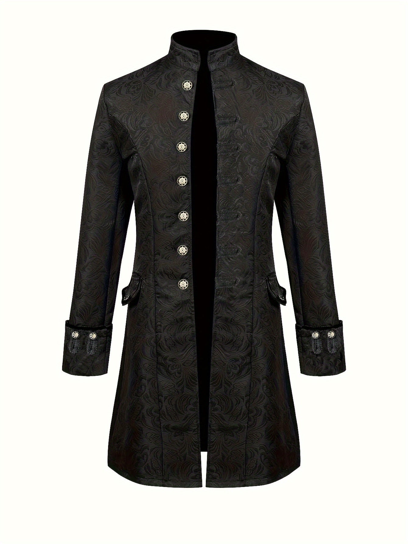 Orpheus | Medieval men's jacquard jacket - Vintage Renaissance coat