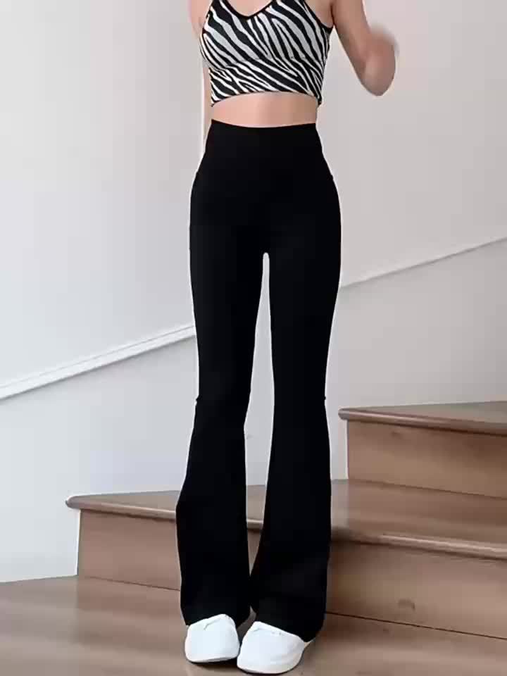 Raina | Uitlopende legging met hoge taille voor dames - Broek met buikcontrole