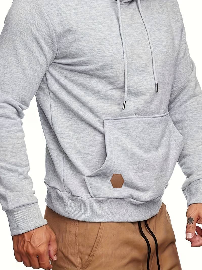 Xavian | Trendy herenhoodie met ingebouwd gezichtsmasker - Stijlvol Pullover Sweatshirt