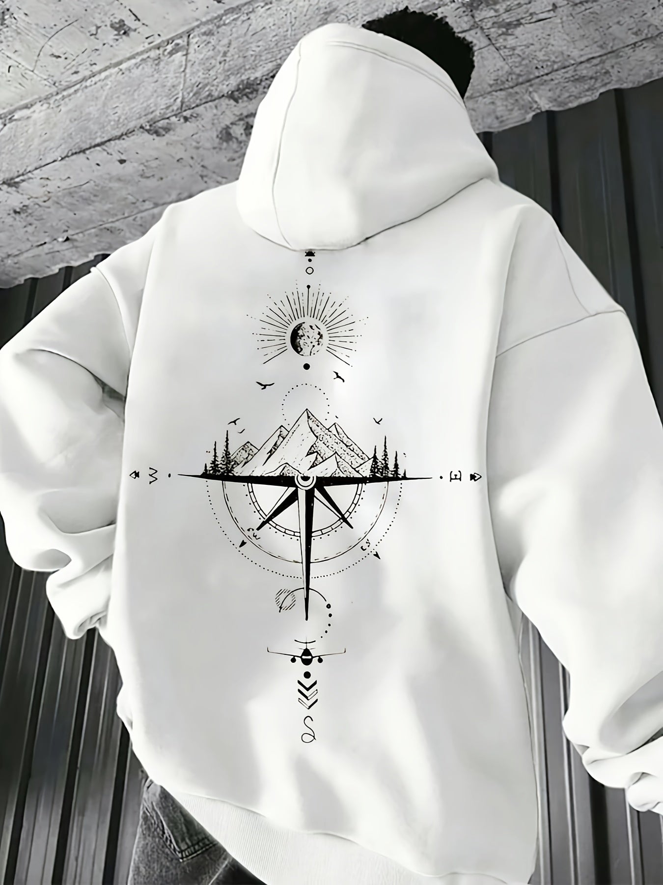 Matteo | Heren sweatshirt met capuchon - Casual sport loose fit met kangoeroezak