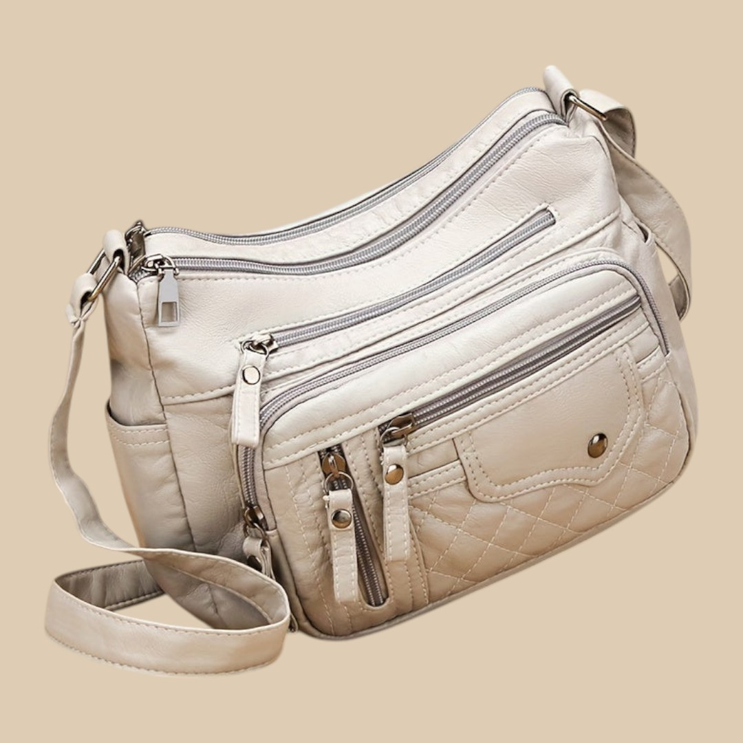 Vaessa | Leren crossbodytas voor dames – elegante designer schoudertas