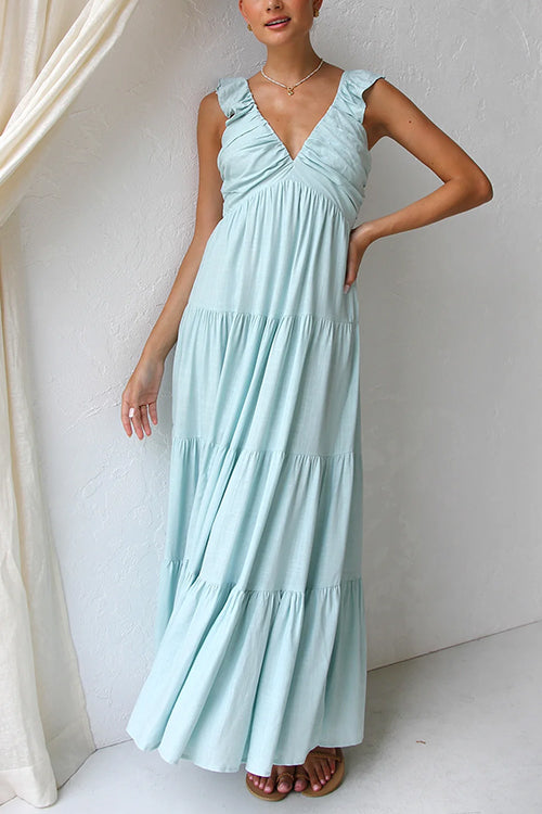 Florence | Summer Breeze Ruffle Dress