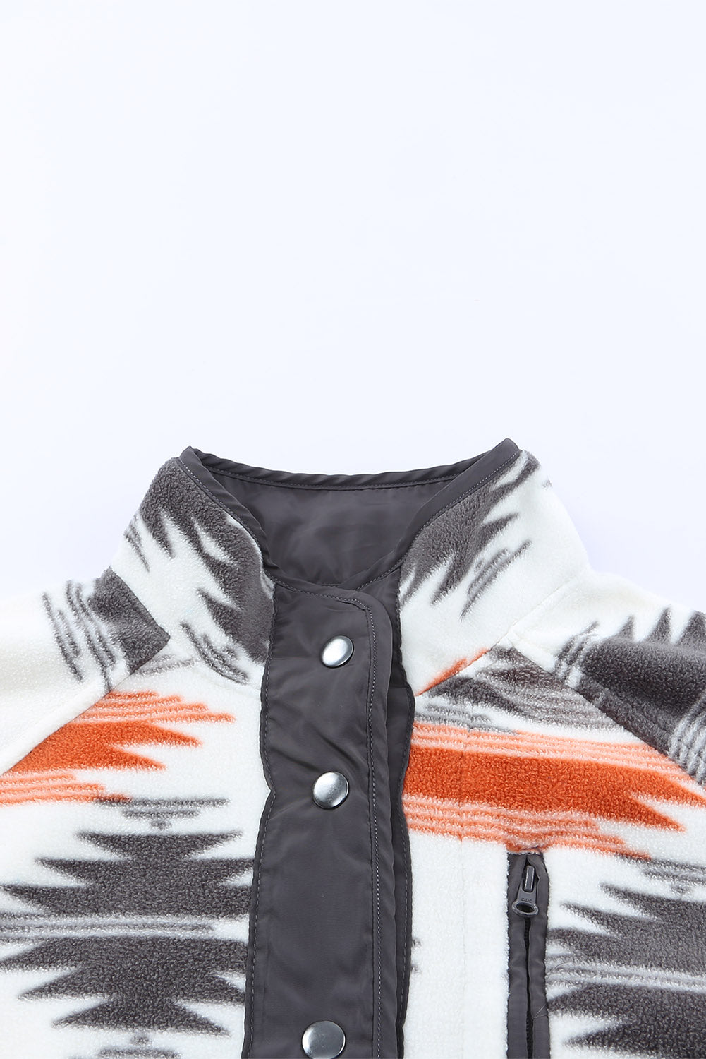 Charisse | Fleece damesjack met drukknopen - Zachte, warme, stijlvolle bovenkleding