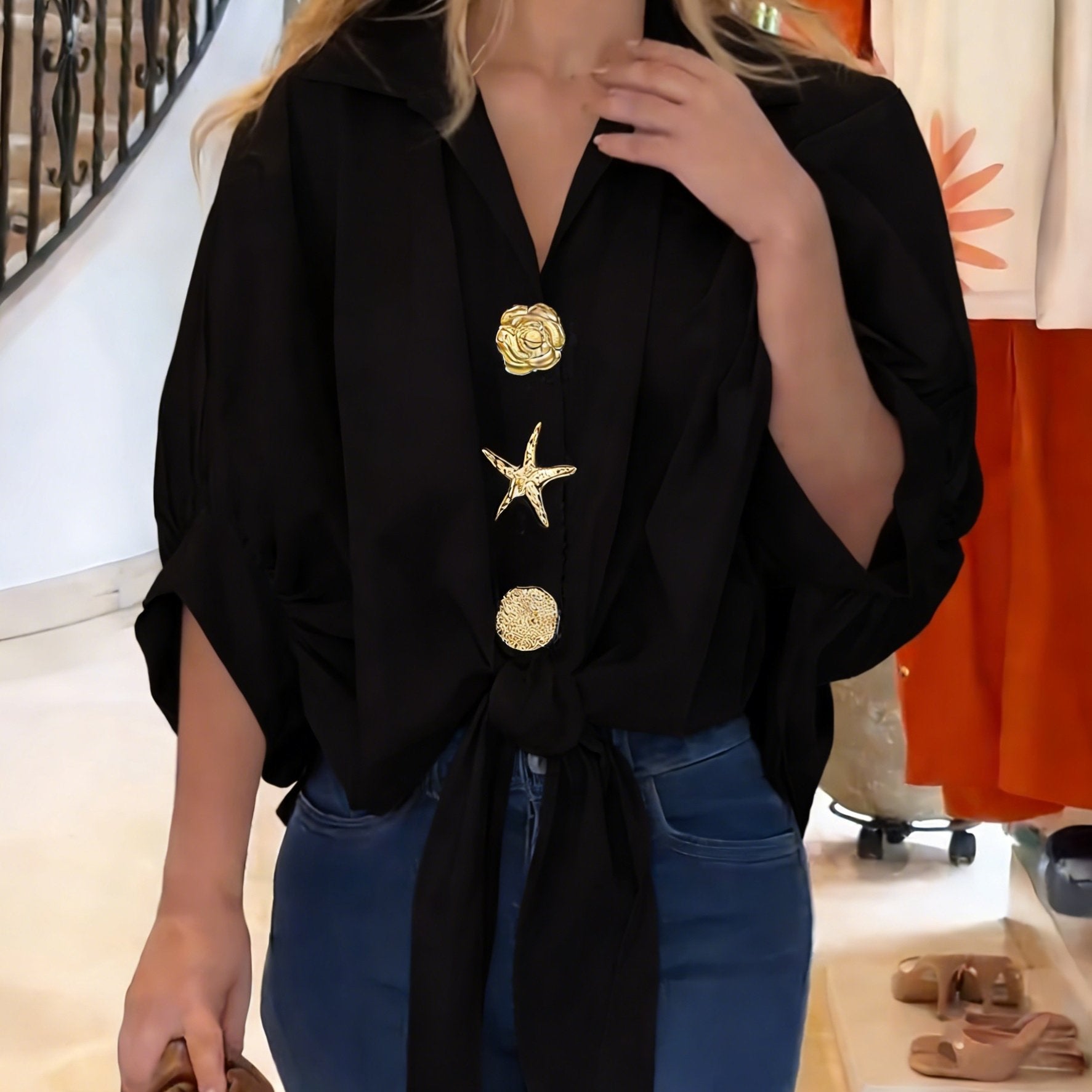 Belliora | Casual damesblouse – Lichte, ademende zomerblouse