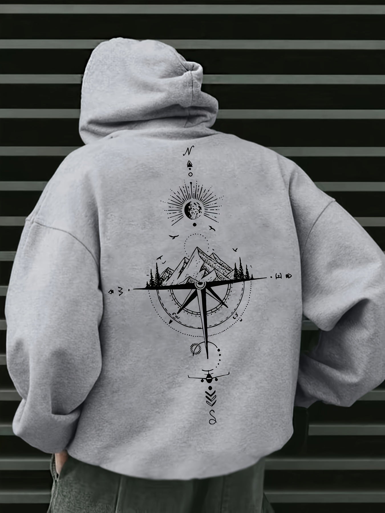 Matteo | Heren sweatshirt met capuchon - Casual sport loose fit met kangoeroezak