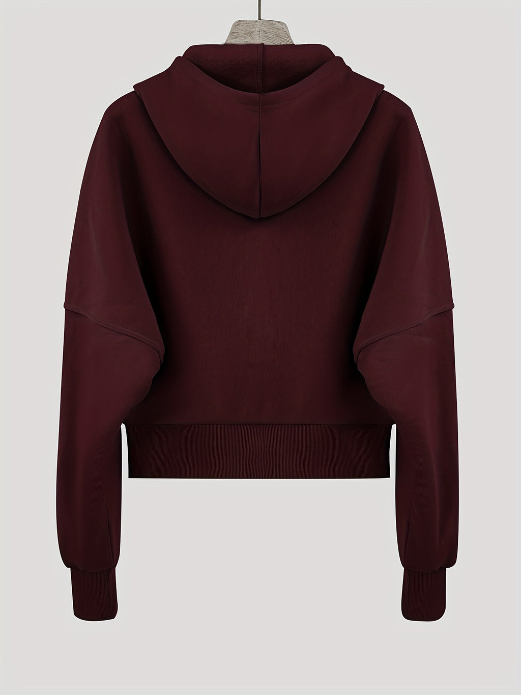 Breena | Dames Zip-Up Hoodie Jas in Effen Kleur met Zakjes – Lange Mouwen Stretch Stof