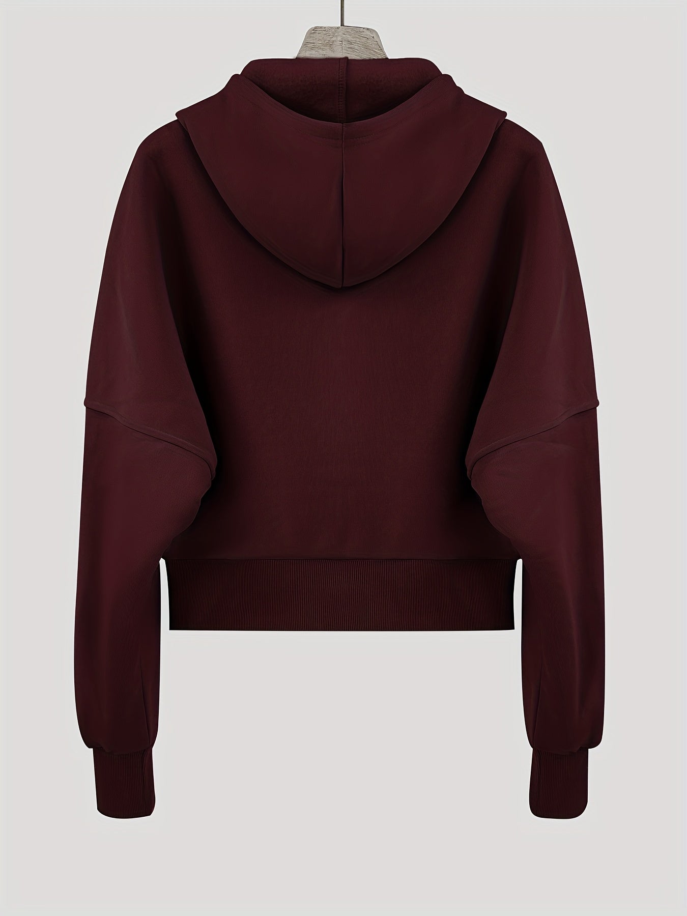 Breena | Dames Zip-Up Hoodie Jas in Effen Kleur met Zakjes – Lange Mouwen Stretch Stof