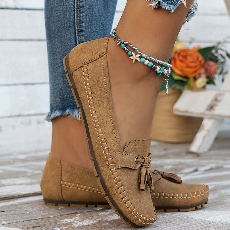 Sharina | Zachte slip-on mocassins voor dames - Lichtgewicht, ademende Casual Loafers