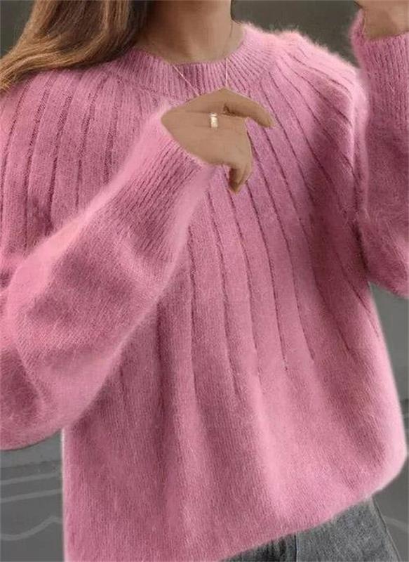 Dolisse | Kasjmier trui voor dames – Zachte, luxueuze brei, elegante wintertrui, warm en comfortabel