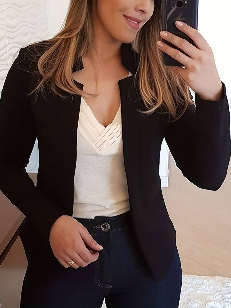 Bexley | Elegante blazer met open voorkant voor dames - Chic op maat voor professionele en casual looks