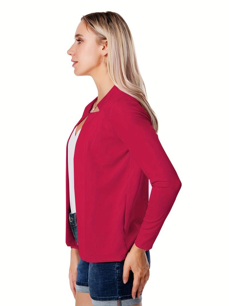 Bexley | Elegante blazer met open voorkant voor dames - Chic op maat voor professionele en casual looks