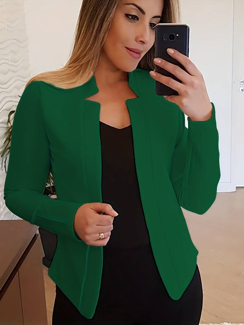 Bexley | Elegante blazer met open voorkant voor dames - Chic op maat voor professionele en casual looks