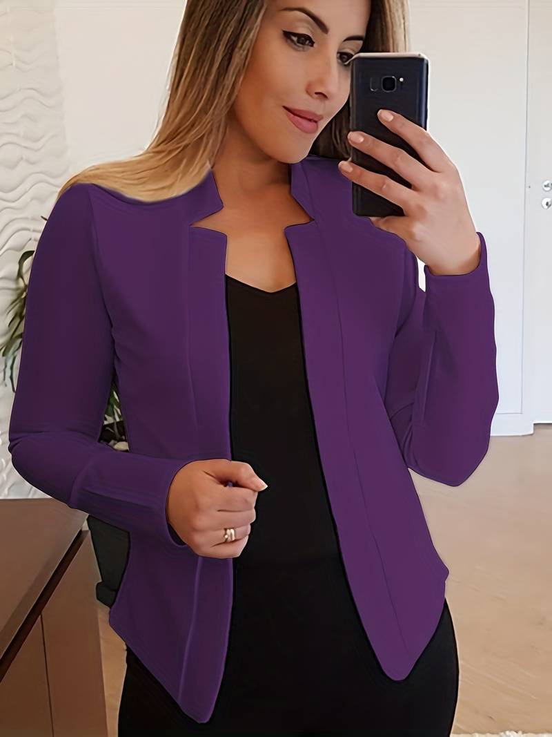 Bexley | Elegante blazer met open voorkant voor dames - Chic op maat voor professionele en casual looks