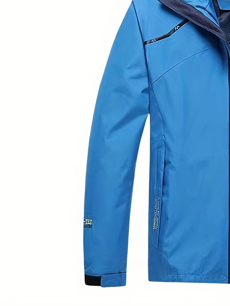 Jerome | Waterdichte Softshell herenjas met capuchon - Warme, winterklare outdoorjas