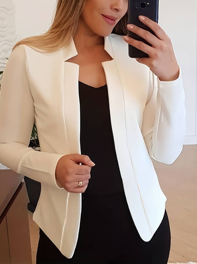 Bexley | Elegante blazer met open voorkant voor dames - Chic op maat voor professionele en casual looks