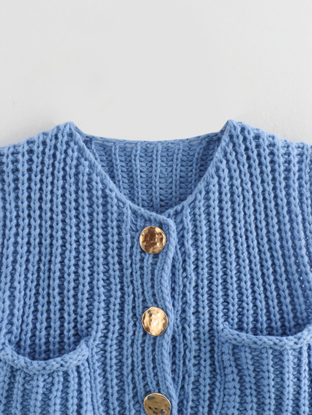 Minda | Elegant mouwloos kort gebreid vest
