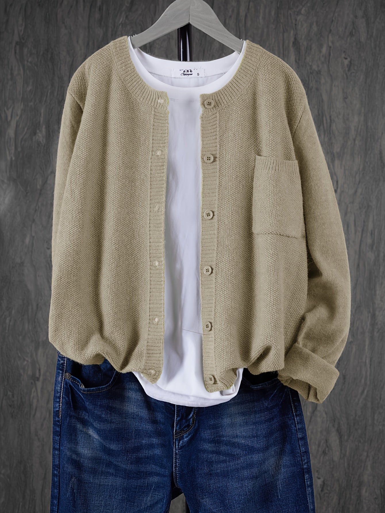 Jomira | Casual vest voor dames – Lichtgewicht gebreide trui, lange mouwen, zacht en comfortabel