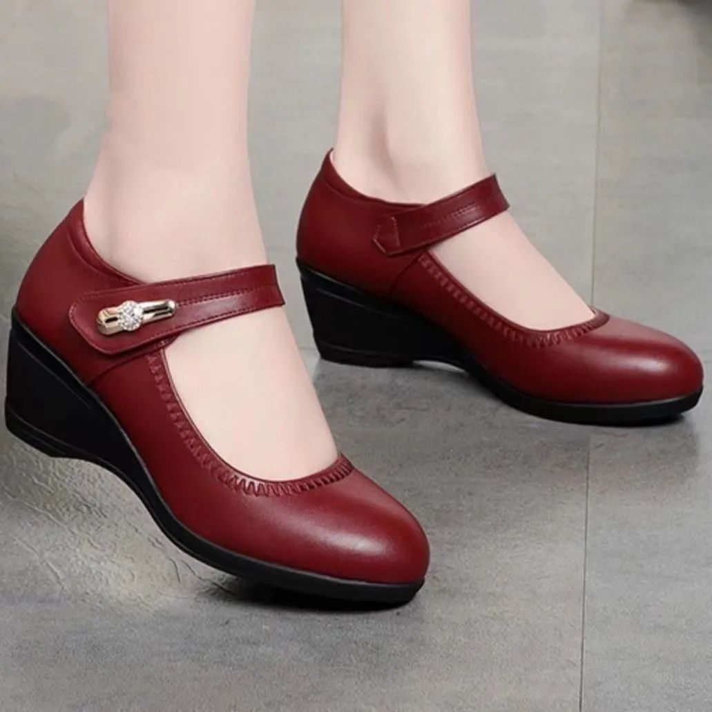Feryn | Elegante leren ballerina’s voor dames – Zachte, comfortabele instappers