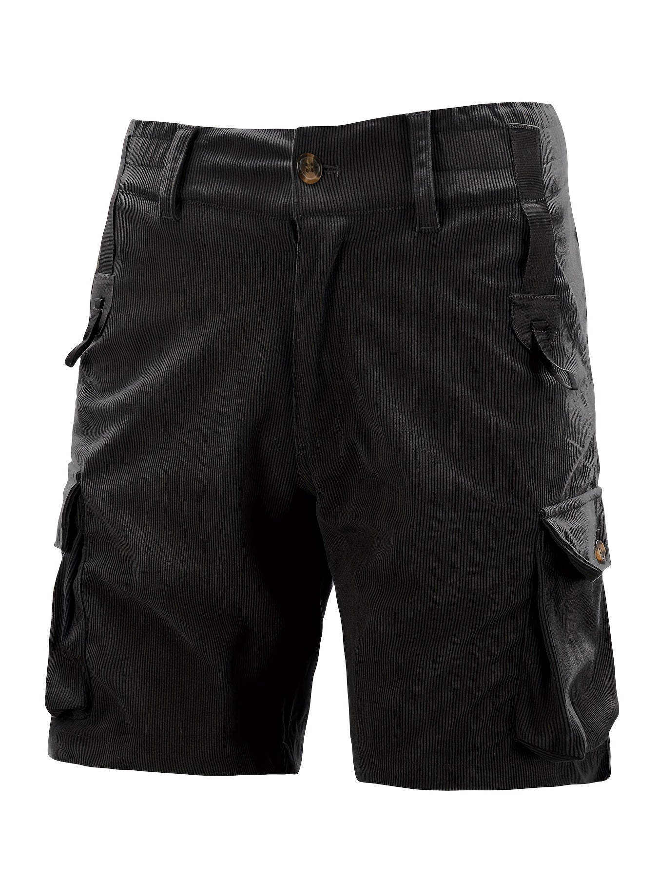 Aureon | Casual corduroy overall voor heren – Effen, ademende broek met ritssluiting