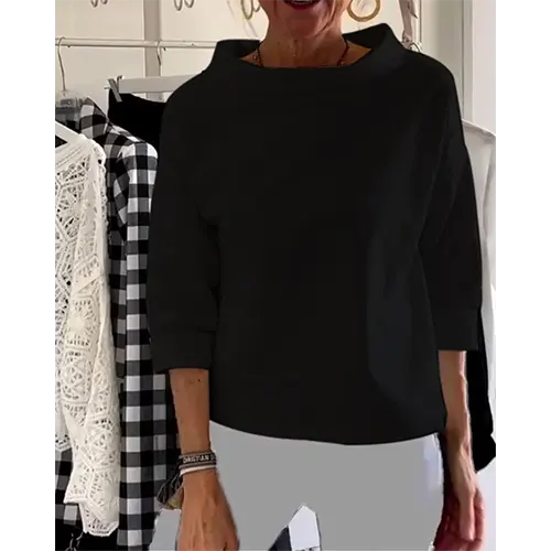 Adrelya | Elegante casual blouse voor dames – shirt met 3/4 mouwen, voor op kantoor en dagelijks gebruik