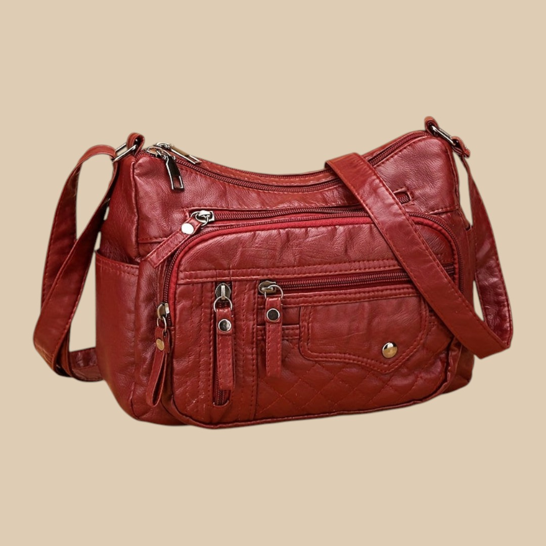 Vaessa | Leren crossbodytas voor dames – elegante designer schoudertas