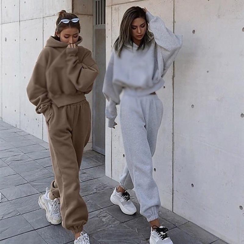 Amistra | Women's Long Sleeve Sportswear - Casual Two Piece Outfit, Athletic & Leisure Wear