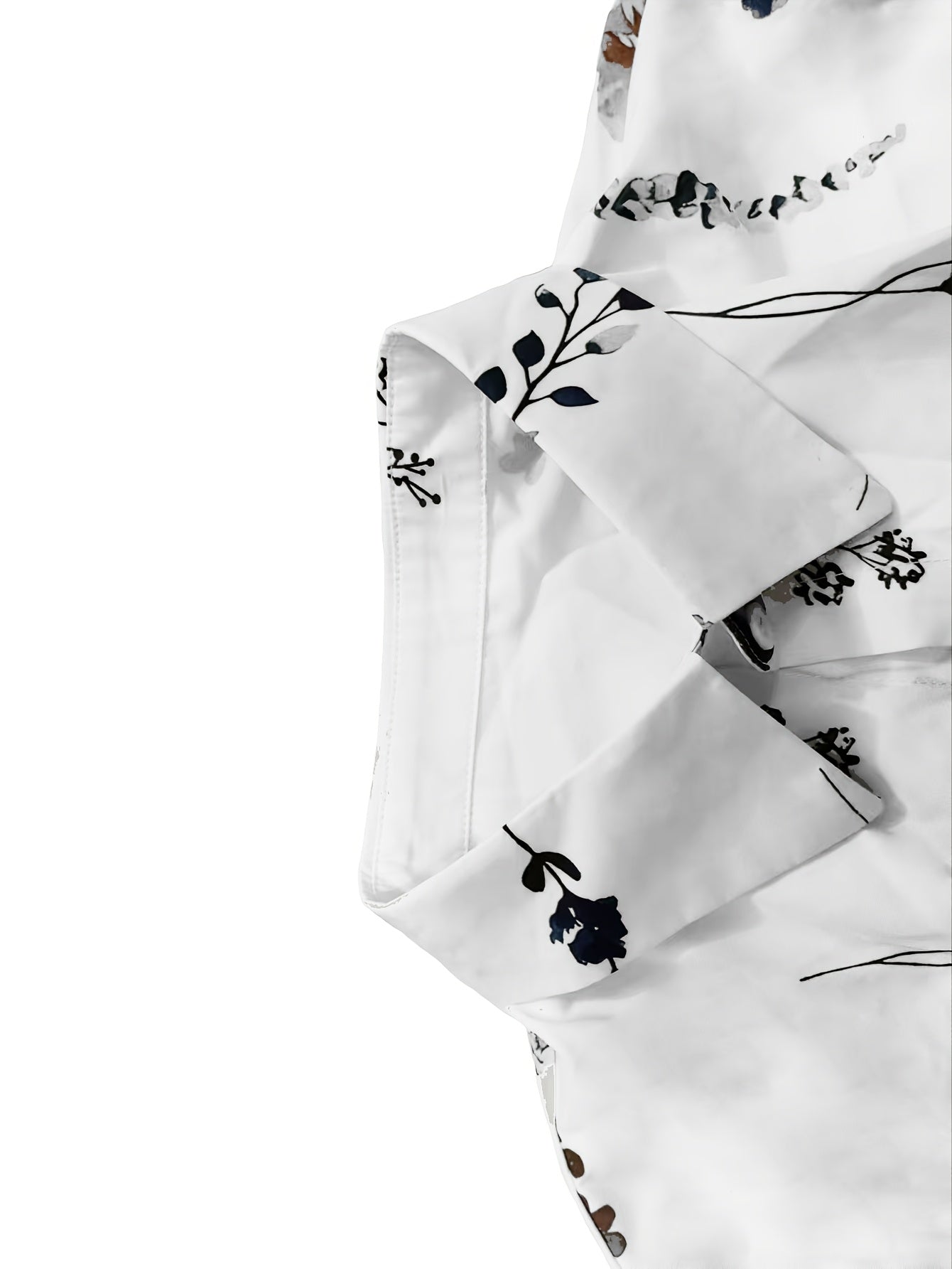 Atarah | Elegant Floral Print Shirt Dress - Long Sleeve, Casual and Chic