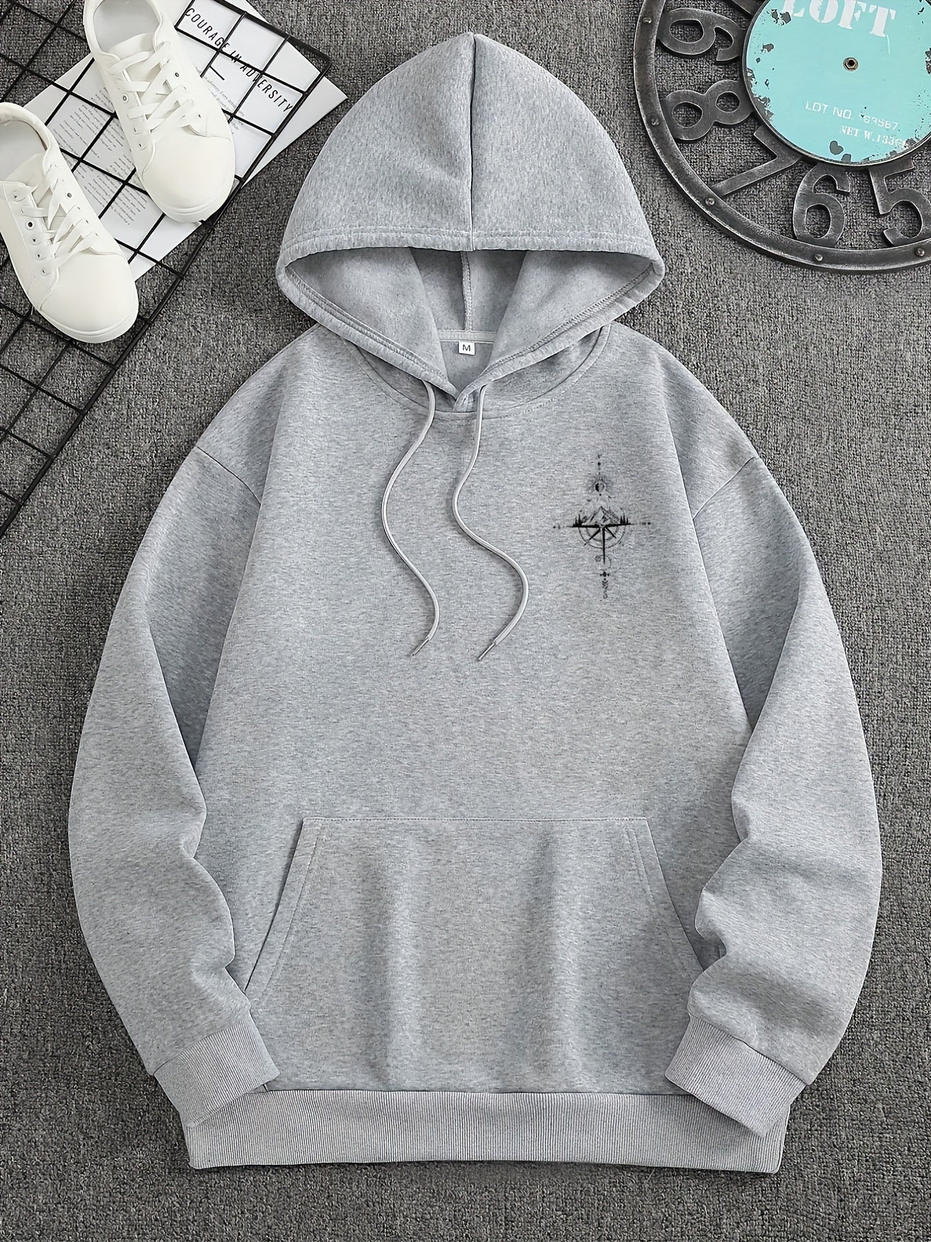 Matteo | Heren sweatshirt met capuchon - Casual sport loose fit met kangoeroezak