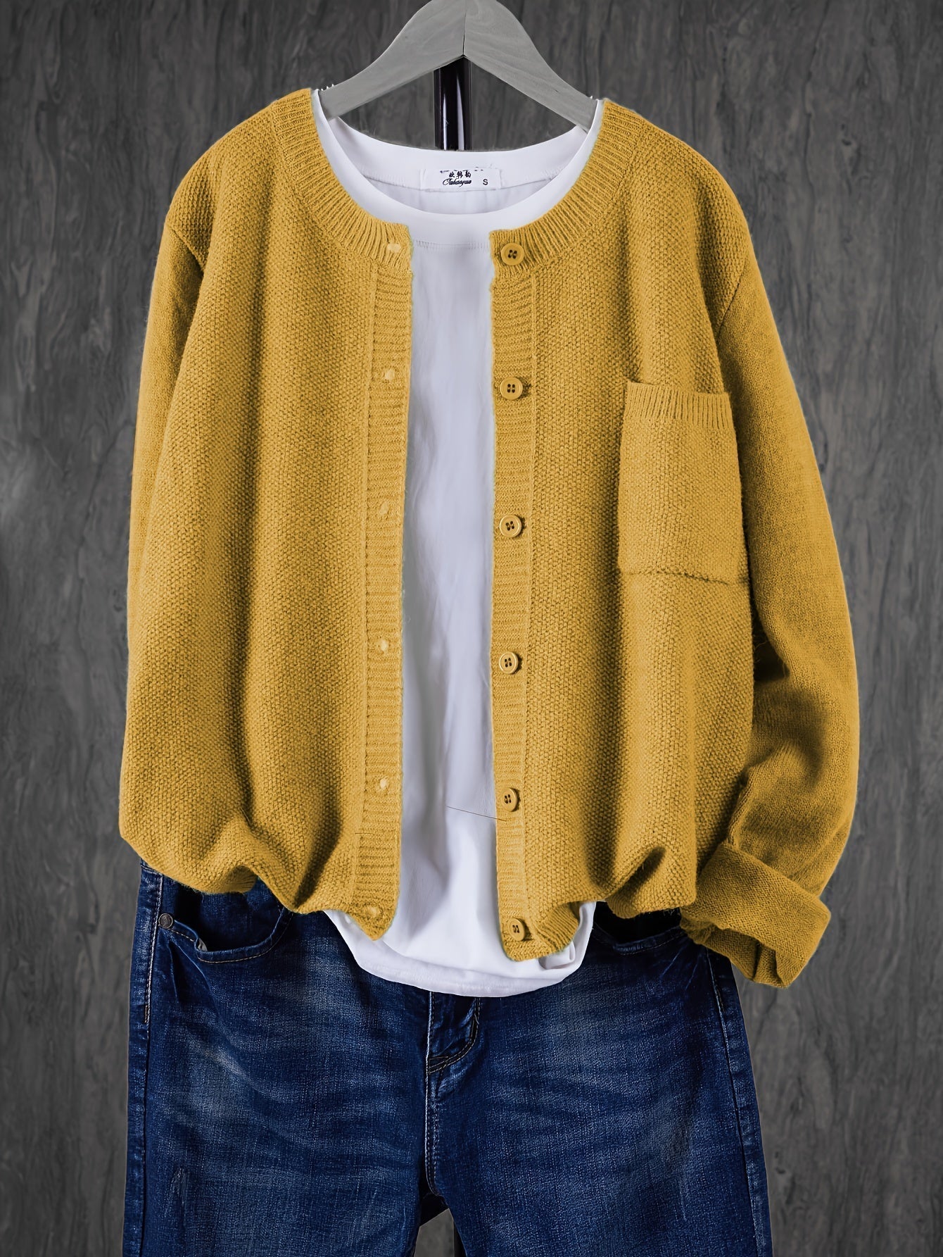 Jomira | Casual vest voor dames – Lichtgewicht gebreide trui, lange mouwen, zacht en comfortabel