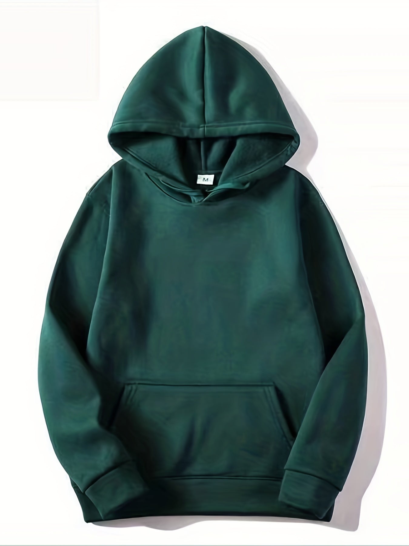 Remus | Heren Hoodies in effen kleuren, Casual losse pasvorm trui met capuchon  los