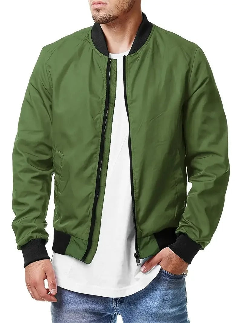 Halston | Klassieke bomberjack voor heren - Casual bovenkleding voor stijl het hele jaar door