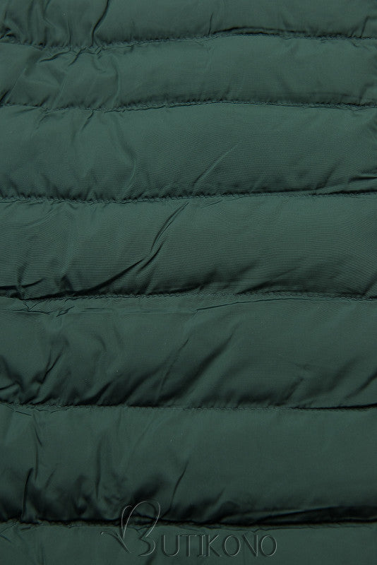 Xelvessa | Gewatteerde fleece gevoerde damesjas met capuchon – Warme winterjas, casual buitenkleding